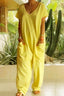 Jumpsuit | Loose Fit, Deep V-Neck, Functional Pockets 2