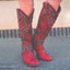 Knee High Boots | Pointed Toe, Mid-Block Heel 3