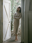 Knit Dress | Ribbed Texture, Turtleneck Neckline 4