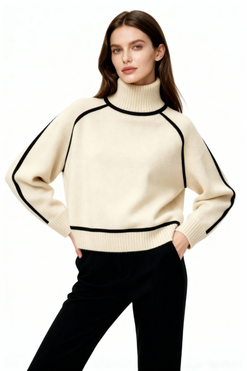 Women’s Turtleneck Knit Sweater