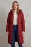 Women’s Longline Hooded Quilted Puffer Coat