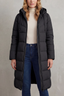 Women’s Longline Hooded Quilted Puffer Coat