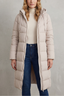Women’s Longline Hooded Quilted Puffer Coat