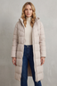 Women’s Longline Hooded Quilted Puffer Coat