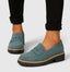 Loafers for Women | Black, Orthopedic Footbed 4
