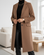 Long Coat | Classic Silhouette, Deep Side Pockets 2