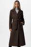 Long Coat | Double Breasted, Long Sleeve, Tailored Fit 5