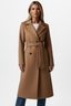 Long Coat | Double Breasted, Long Sleeve, Tailored Fit 8