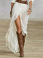 Long Dress | Long Sleeve, Belted Waist, Pleated Lapels 4