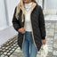 Long Puffer Coat | Quilted Design, Fleece-Lined Hood 0