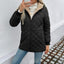 Long Puffer Coat | Quilted Design, Fleece-Lined Hood 2