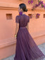 Long Sleeve Maxi Dress | High Neckline, Flowing Skirt 2