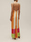 Long Sleeve Maxi Dress | Vibrant Multicolor Design, Flattering Silhouette 5