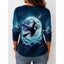 Long Sleeve Top | Halloween Witch Graphic, Crew Neckline 2
