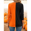 Long Sleeve Top | Pumpkin Print, Crew Neckline 4