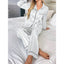 Lounge Set | Long Sleeve Button Front, Relaxed Fit 0