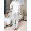 Lounge Set | Long Sleeve Button Front, Relaxed Fit 1