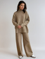 Lounge Set | Slouchy Turtleneck, Wide-Leg Pants 0