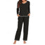 Lounge Set | V-Neck Top, Elastic Waist Trousers 5