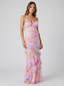 Maxi Dress | Flowing Silhouette, Airy Ruffles 0