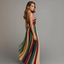 Maxi Dress | Pleated Skirt, Strapless Design 2