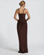 Maxi Dress | Satin Corset Detail, Sleeveless Silhouette 1