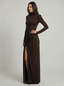 Maxi Dress | Sculpted Fit, Thigh-High Slit 2
