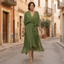Maxi Dress | V-Neck, Fluid Silhouette 2