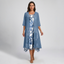 Midi Dress | Layered Design, Floral Print 7
