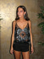 Midnight Spark Sequin Camisole Top