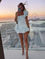 Mini Dress | Ruffle Detailing, Fitted Silhouette 1