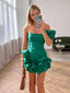 Mini Dress | Ruffle Detailing, Fitted Silhouette 4