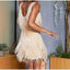 Mini Dress | Sequin Detailing, Feather Trim 2