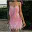 Mini Dress | Sequin Detailing, Feather Trim 3