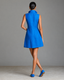 Mini Dress | Sleeveless, High Neck Zipper 1