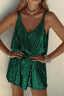 Mini Dress | V-Back, All-Over Sequin Detailing 10