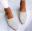 Mules Shoes | Woven Detail, Pointed Toe Design 2