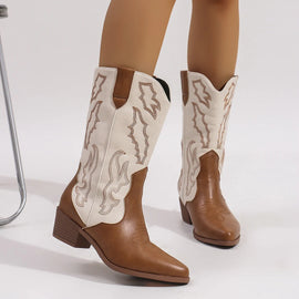 Women’s Embroidered Western Cowgirl Boots
