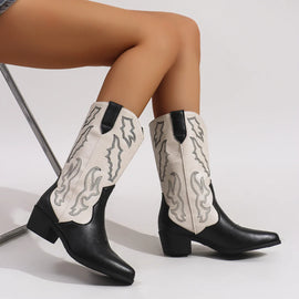 Women’s Embroidered Western Cowgirl Boots