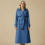 Women’s Belted Longline Trench Coat