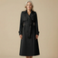 Women’s Belted Longline Trench Coat