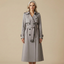 Women’s Belted Longline Trench Coat