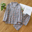 Pajama Set | Loose-Fitting Top, Matching Floral Pants 1
