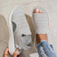 Platform Sandals | Breathable Knitted Upper, Raised Sole 10