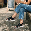 Platform Sandals | Breathable Knitted Upper, Raised Sole 4