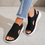 Platform Sandals | Breathable Knitted Upper, Raised Sole 8