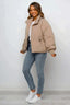 Puffer Jacket | Cropped Length, Quilted Design 2
