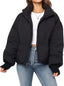 Puffer Jacket | Cropped Length, Quilted Design 5