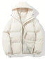 Puffer Jacket | Hooded, Quilted Padded Design 3