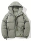 Puffer Jacket | Hooded, Quilted Padded Design 5